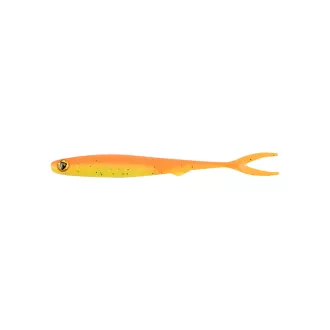   Fox Rage Slick Finesse 9cm/3.5" x 50pcs - UV Orange Chartreuse