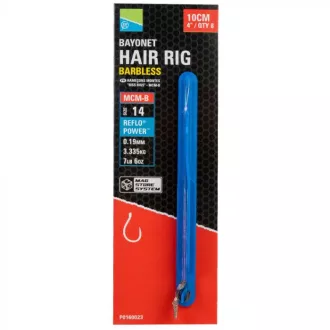   Preston MCM-B BAYONET MAG STORE HOOKLENGTHS -10CM/4" - 14 MCM-B (10)