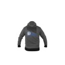 Preston Grey Zip Hoodie zippzáros pulóver - szürke S
