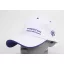 PRESTON WHITE CAP - WITH BLUE TRIM