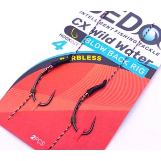   Sedo CX Wild Water Blox Back Előkötött bojlis előke size 6 barbless