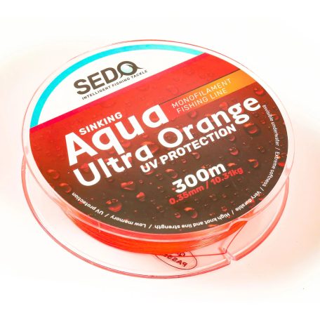 Sedo Aqua Ultra Orange 300m 0,205mm 3,91kg monofil zsinór