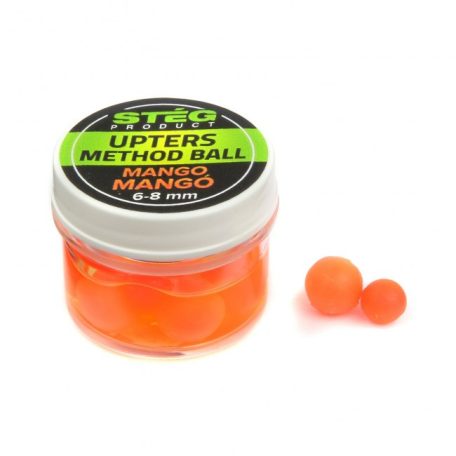 Stég Product Upters Method Ball Mango 6-8mm 10db/dob.