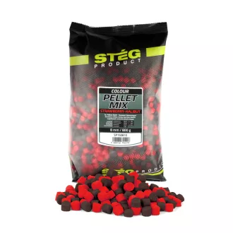 Stég Strawberry-Halibut pellet mix 8mm/800g