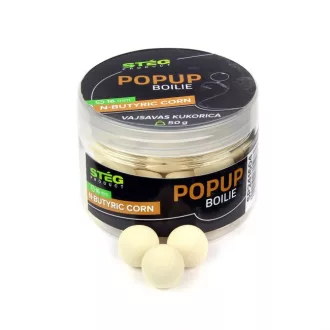 STÉG Pop-Up boilies 16mm N-butyric Corn 50gr
