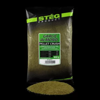   Stég Product Pellet Crush - Garlic-Almond 800g - fokhagyma -mandula