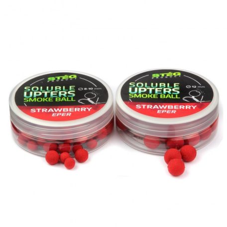 Stég Product Soluble Upters Smoke Ball 8- 10mm Strawberry 30g