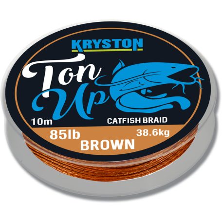 Kryston Ton Up Catfish Braid 85lb 10m